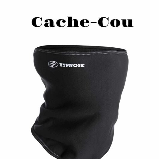 Cache-Cou Rafale Blanc Unisexe